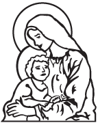 Clipart Image For Gravemarker Monument mary 05