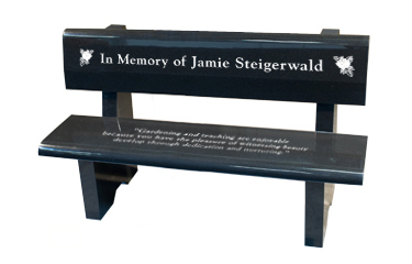 Memorial Park Bench 48~ Wide 