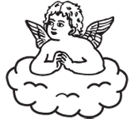 Clipart Image For Gravemarker Monument angel 19