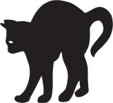 Clipart Image For Gravemarker Monument Cat 02