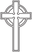 Clipart Image For Gravemarker Monument cross 13