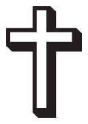 Clipart Image For Gravemarker Monument cross 17