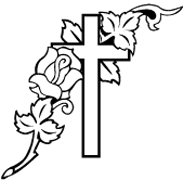 Clipart Image For Gravemarker Monument cross 38