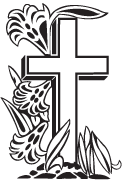 Clipart Image For Gravemarker Monument cross 41