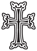 Clipart Image For Gravemarker Monument cross 44