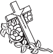 Clipart Image For Gravemarker Monument cross 58