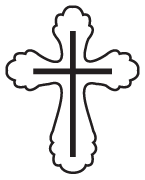 Clipart Image For Gravemarker Monument cross 60