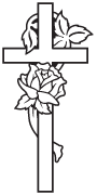 Clipart Image For Gravemarker Monument cross 79