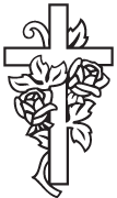 Clipart Image For Gravemarker Monument cross 80