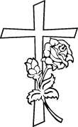 Clipart Image For Gravemarker Monument cross 83