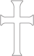 Clipart Image For Gravemarker Monument cross 88