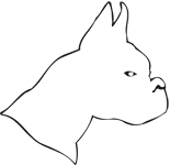 Clipart Image For Gravemarker Monument Dog 13