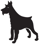 Clipart Image For Gravemarker Monument Dog 29