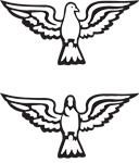 Clipart Image For Gravemarker Monument Dove 13