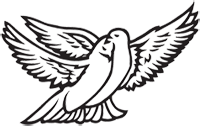 Clipart Image For Gravemarker Monument Dove 15