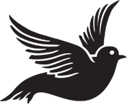 Clipart Image For Gravemarker Monument Dove 17