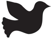 Clipart Image For Gravemarker Monument Dove 20