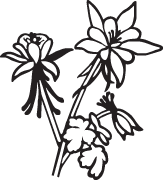 Clipart Image For Gravemarker Monument flower 16