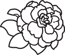 Clipart Image For Gravemarker Monument flower 19