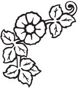 Clipart Image For Gravemarker Monument flower 32