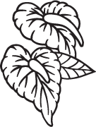 Clipart Image For Gravemarker Monument flower 42