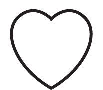 Clipart Image For Gravemarker Monument heart 01