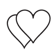 Clipart Image For Gravemarker Monument heart 02