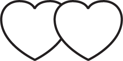 Clipart Image For Gravemarker Monument heart 05