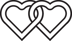 Clipart Image For Gravemarker Monument heart 06