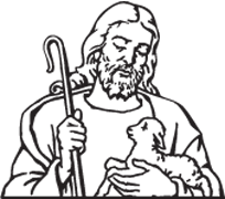 Clipart Image For Gravemarker Monument jesus 16