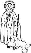 Clipart Image For Gravemarker Monument saints 02