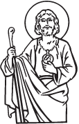 Clipart Image For Gravemarker Monument saints 07