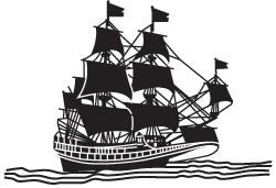 Clipart Image For Gravemarker Monument boat 02