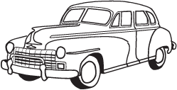 Clipart Image For Gravemarker Monument car 09