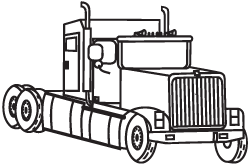 Clipart Image For Gravemarker Monument truck 10