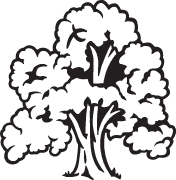 Clipart Image For Gravemarker Monument tree 02